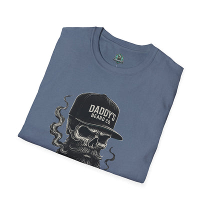 Grown Savage Skull T-Shirt | Unisex Graphic Tee, Gift for Him, Casual Wear, Bearded Dad Shirt, Trendy Streetwear