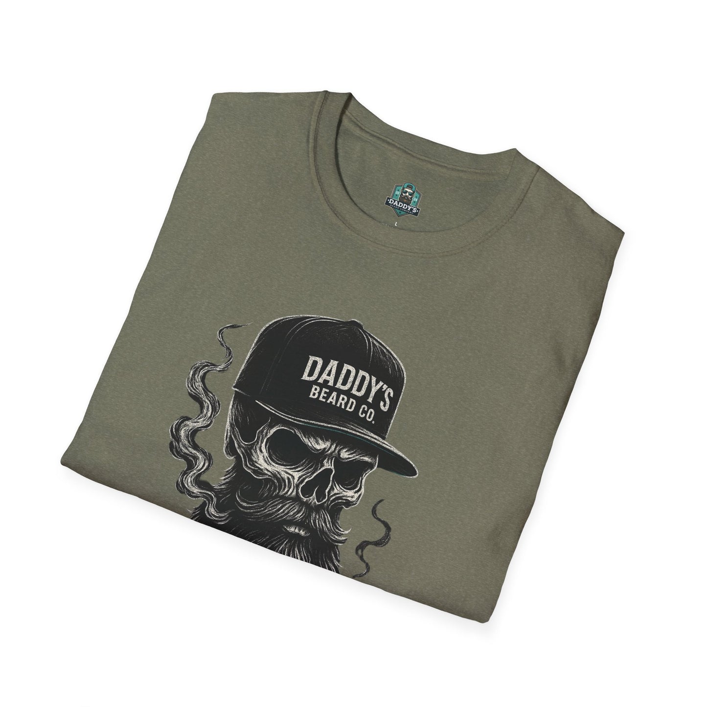 Grown Savage Skull T-Shirt | Unisex Graphic Tee, Gift for Him, Casual Wear, Bearded Dad Shirt, Trendy Streetwear