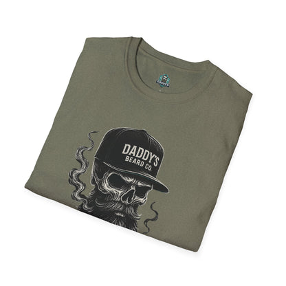 Grown Savage Skull T-Shirt | Unisex Graphic Tee, Gift for Him, Casual Wear, Bearded Dad Shirt, Trendy Streetwear