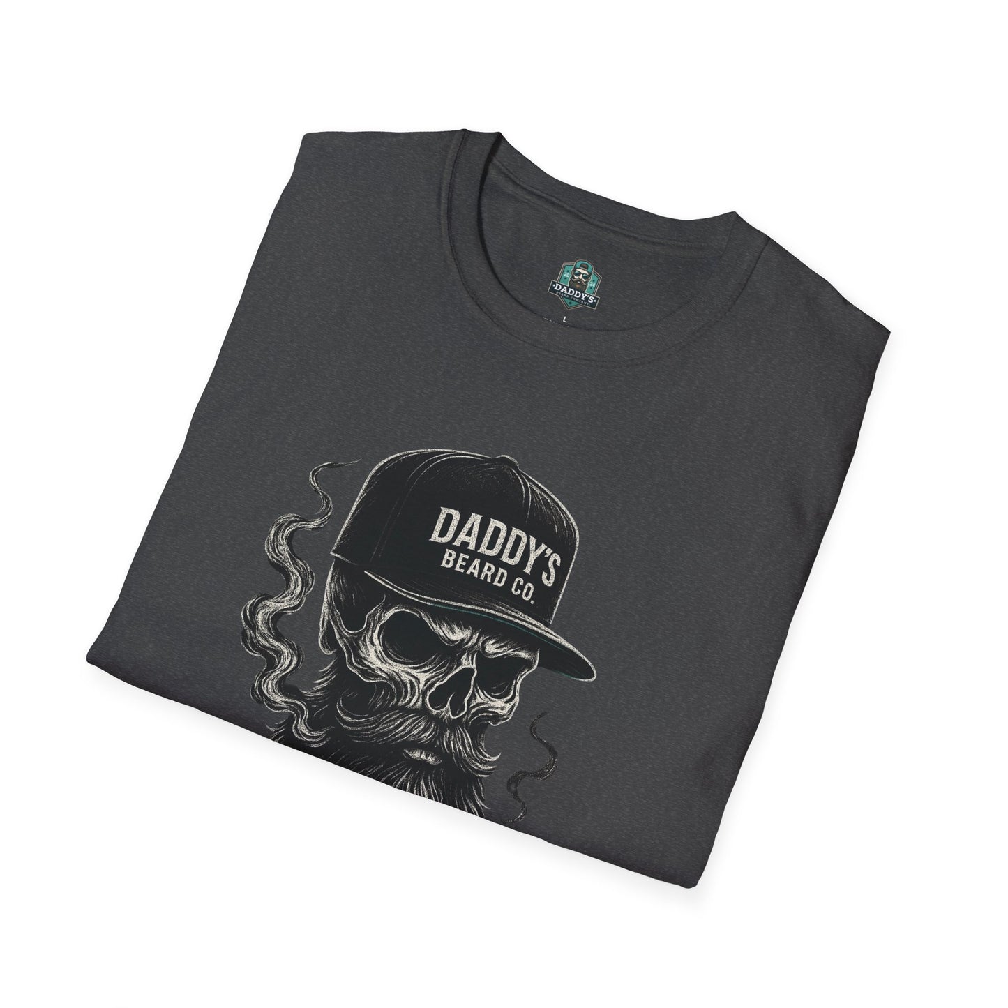 Grown Savage Skull T-Shirt | Unisex Graphic Tee, Gift for Him, Casual Wear, Bearded Dad Shirt, Trendy Streetwear