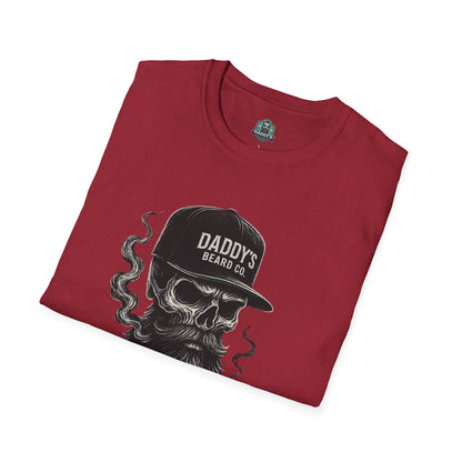 Grown Savage Skull T-Shirt | Unisex Graphic Tee, Gift for Him, Casual Wear, Bearded Dad Shirt, Trendy Streetwear