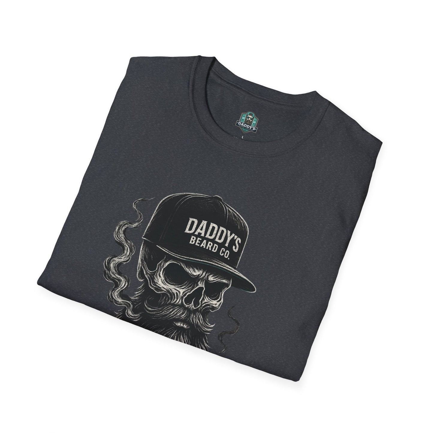 Grown Savage Skull T-Shirt | Unisex Graphic Tee, Gift for Him, Casual Wear, Bearded Dad Shirt, Trendy Streetwear