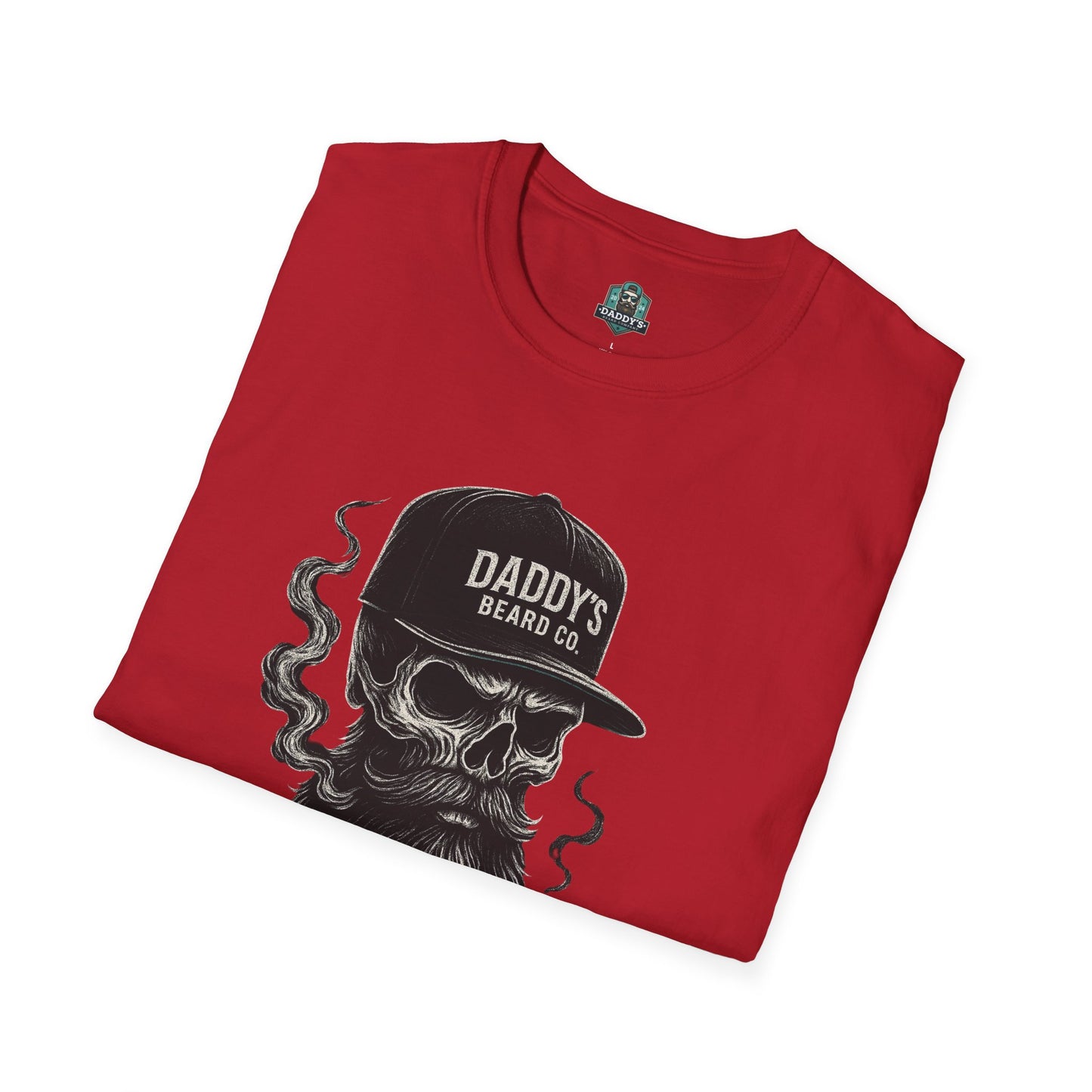 Grown Savage Skull T-Shirt | Unisex Graphic Tee, Gift for Him, Casual Wear, Bearded Dad Shirt, Trendy Streetwear