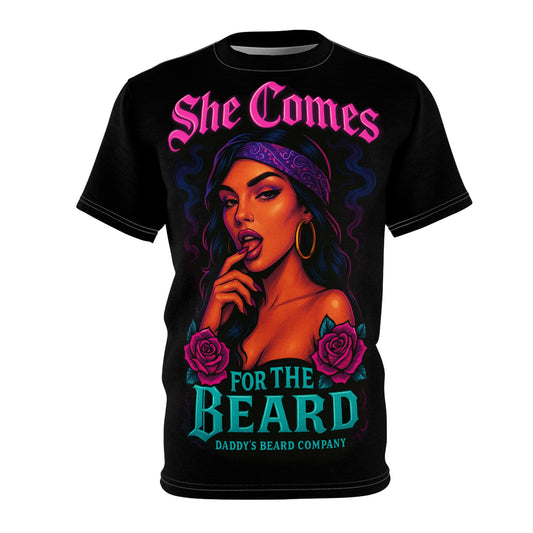She Comes For The Beard Tee, Fun Graphic Shirt for Men, Unique Gift for Father's Day, Casual Wear, Statement T-Shirt, Perfect for BBQs [...]