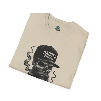 Grown Savage Skull T-Shirt | Unisex Graphic Tee, Gift for Him, Casual Wear, Bearded Dad Shirt, Trendy Streetwear