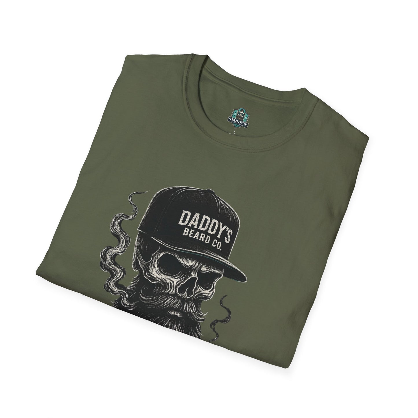 Grown Savage Skull T-Shirt | Unisex Graphic Tee, Gift for Him, Casual Wear, Bearded Dad Shirt, Trendy Streetwear